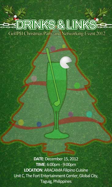 DRINKS & LINKS: GolfPH Christmas Party and Networking Event