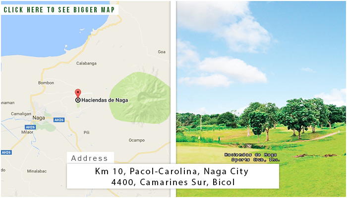Haciendas de Naga Location, Map and Address