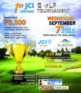 1st JCI Ortigas Golf Tournament